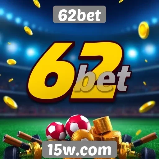 Plataforma 62bet oferece bônus de boas-vindas competitivos